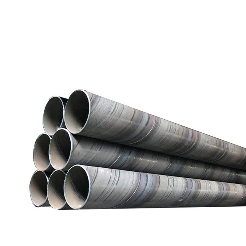 Q195-Q235 Q345 Round Section Shape Spiral Welded Carbon Steel Pipe with and Punching Processing Service