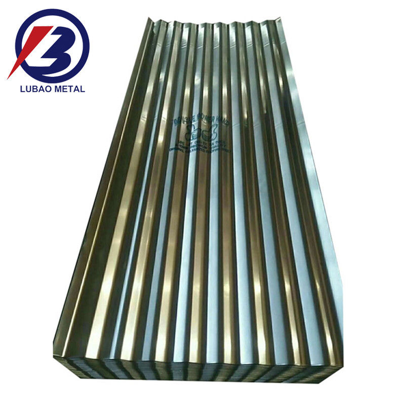 Metal Building Materials Long Life Galvanized Corrugated Steel 1.0mm x 960mm G550 Z275 UV Resistant Coating for Roofing