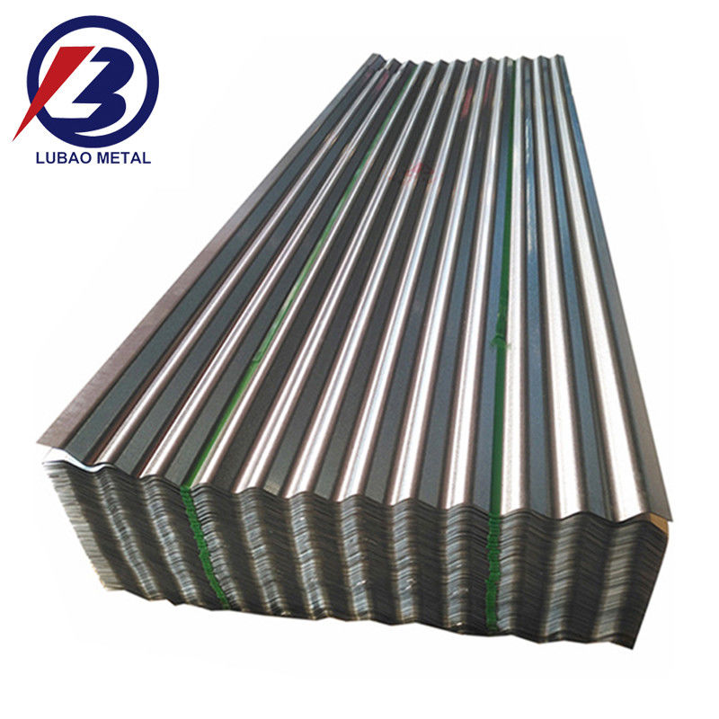 Galvanized Corrugated Metal Sheets 1.02-2.0mm Thick Designed for T/Wave Roofing and Structural Applications