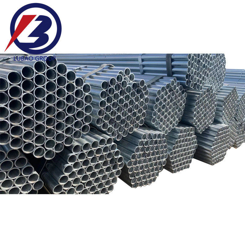 CE Approved Hot Dip Welded Round Gi Pre-galvanized Carbon Steel Scaffolding Tube for Greenhouse Building Structure Pipe