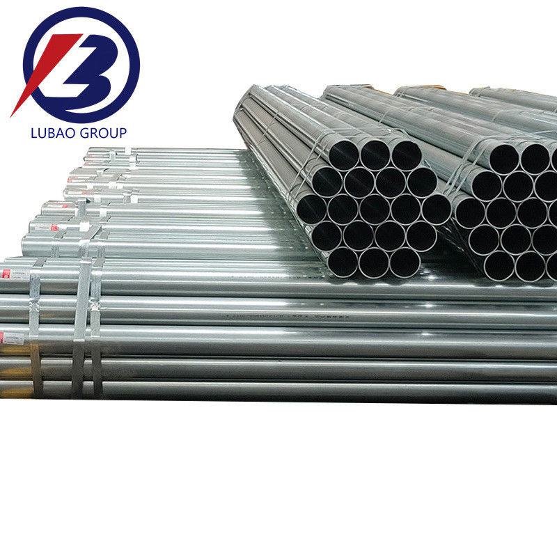 6 Meter Round Section Shape Hot Dipped Galvanized Welded Steel Pipe ASTM A106 A53 Galvanized Steel Tube with Prime