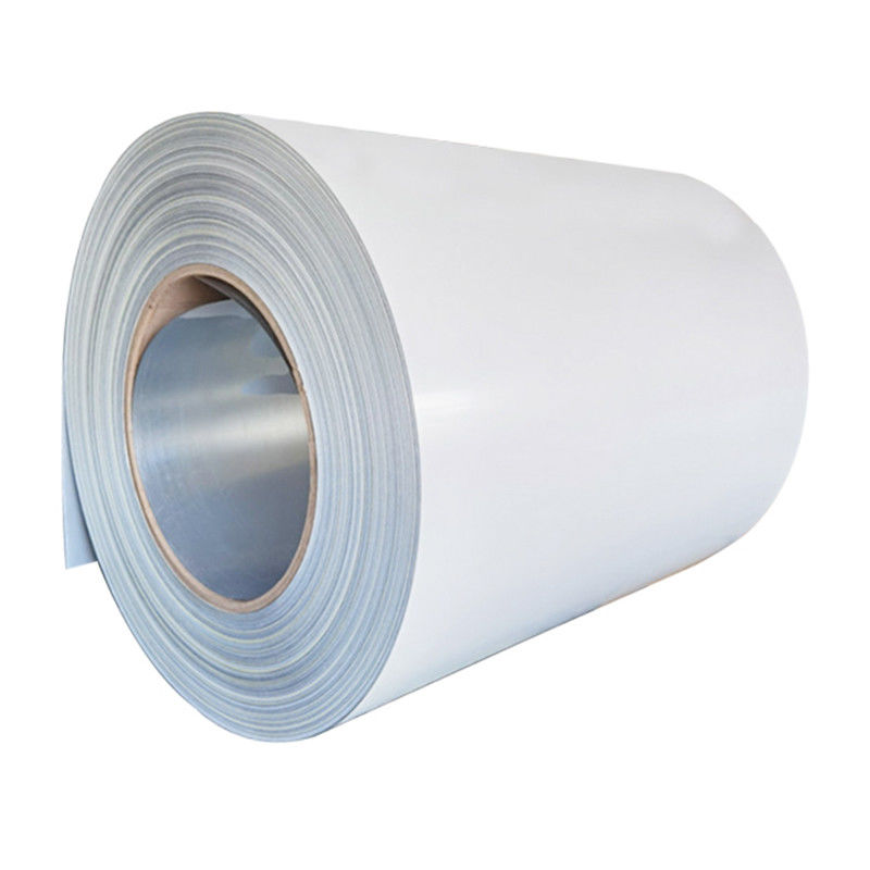 Durable 0.5mm 0.8mm 1.0mm PPGL Coil With 80g 150g 200g Al-Zn Layer RAL9006 5015 7015 for Ideal Architectural Panels PPGI