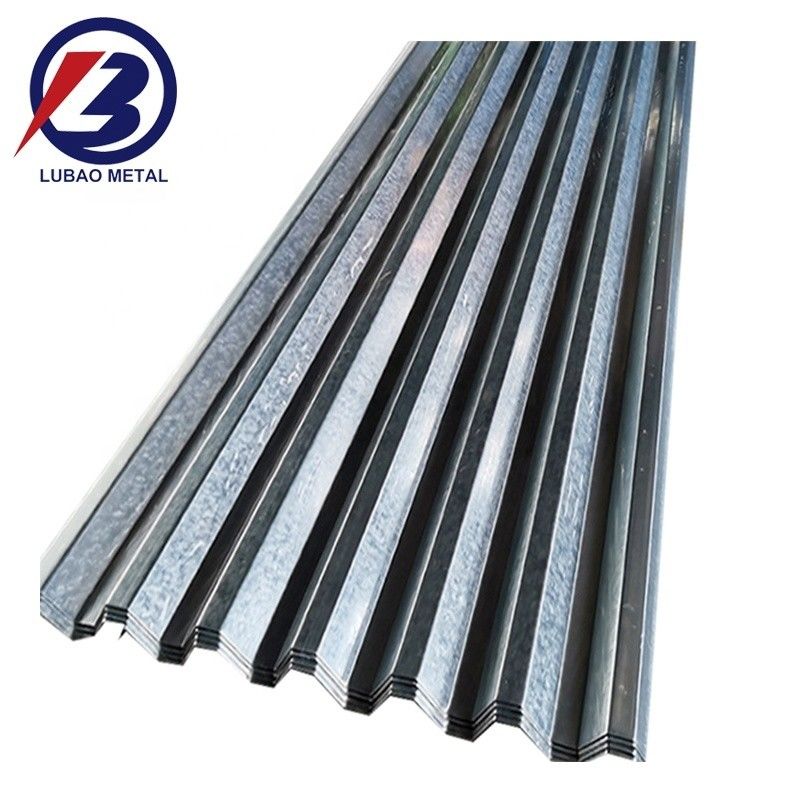 Hard DX51D GI Corrugated Roofing Sheets with Regular Spangle Galvanized Corrugated Zinc Roof Sheets