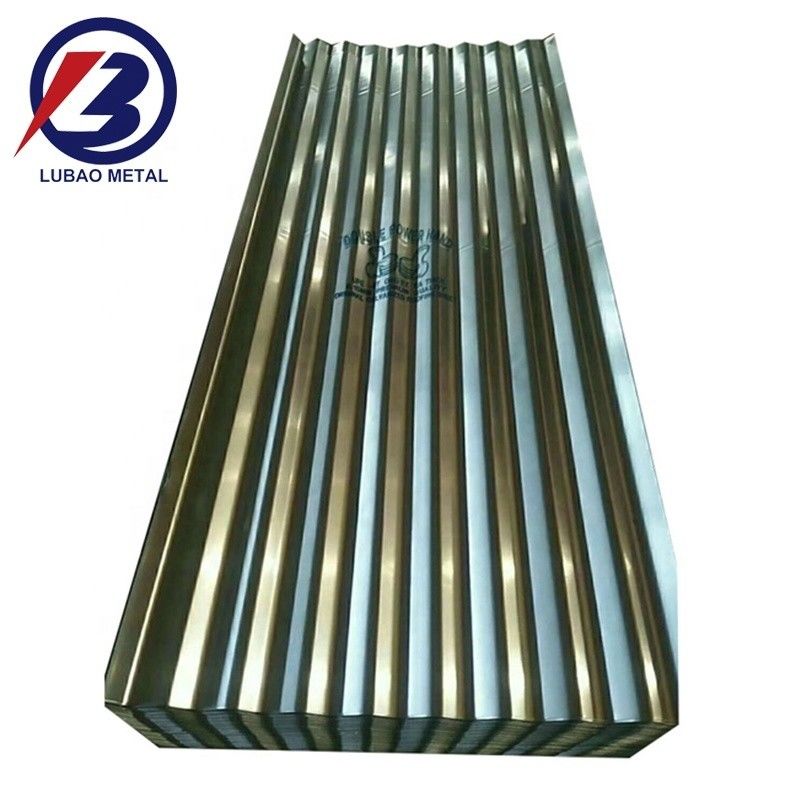 665-1100mm Width PPGI Zinc Coated Steel Roofing Panels Corrugated Galvanized Steel Sheets with Hot Rolled Technology
