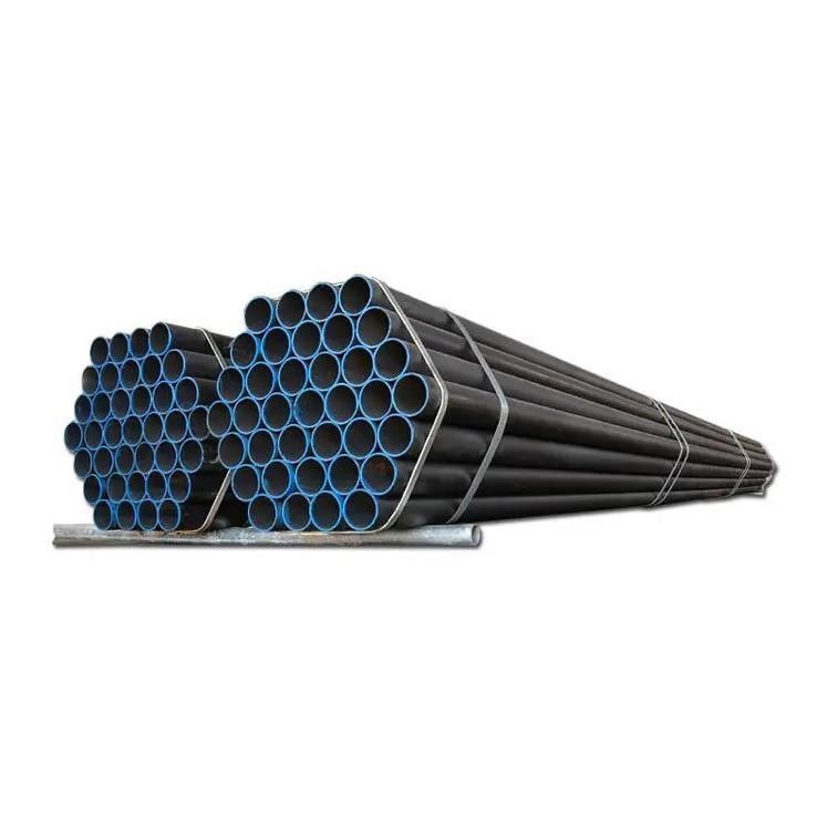 Non-Alloy Seamless Carbon Steel Pipes with 3 Layer Polyethylene Coating and Plastic Pipe Cap End Protector