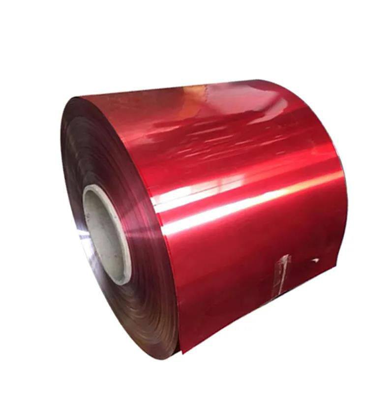 DX51D AZ DX52D AZ DX53D AZ 0.2MM 0.4MM PPGL PPGI Color Coated Steel Coil for Cutting Processing Service and 3000 Series