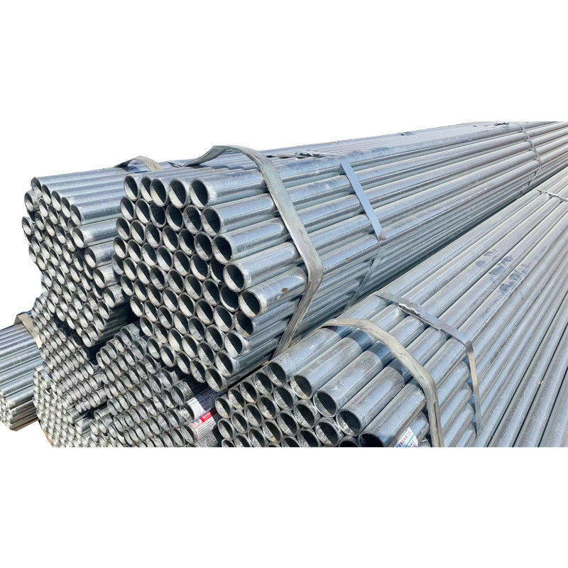 Customizable SGCC 6m 12m Thickness 2mm 5mm Galvanized Round Pipes for Industrial and Customization