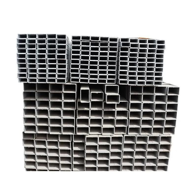 Hot Dipped Galvanized Square Steel Pipe Rectangular Square Hollow Section with and Punching Service Based on Hot Rolled Technique