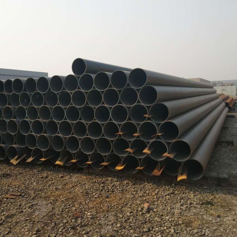 Outer Diameter 219-3048mm Bending Processing Service Hot Rolled Metal Pipe Straight Seam Welded Pipe for Building Materials