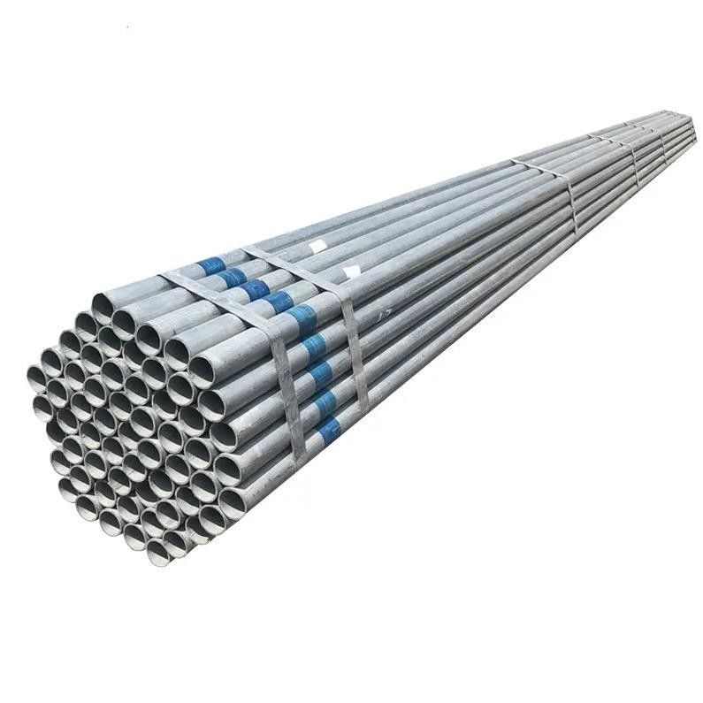 Certificate SONCAP Galvanized Pipe Per Foot Customized Round Seamless Steel Pipe Tube Outer Diameter 26.9 310 mm