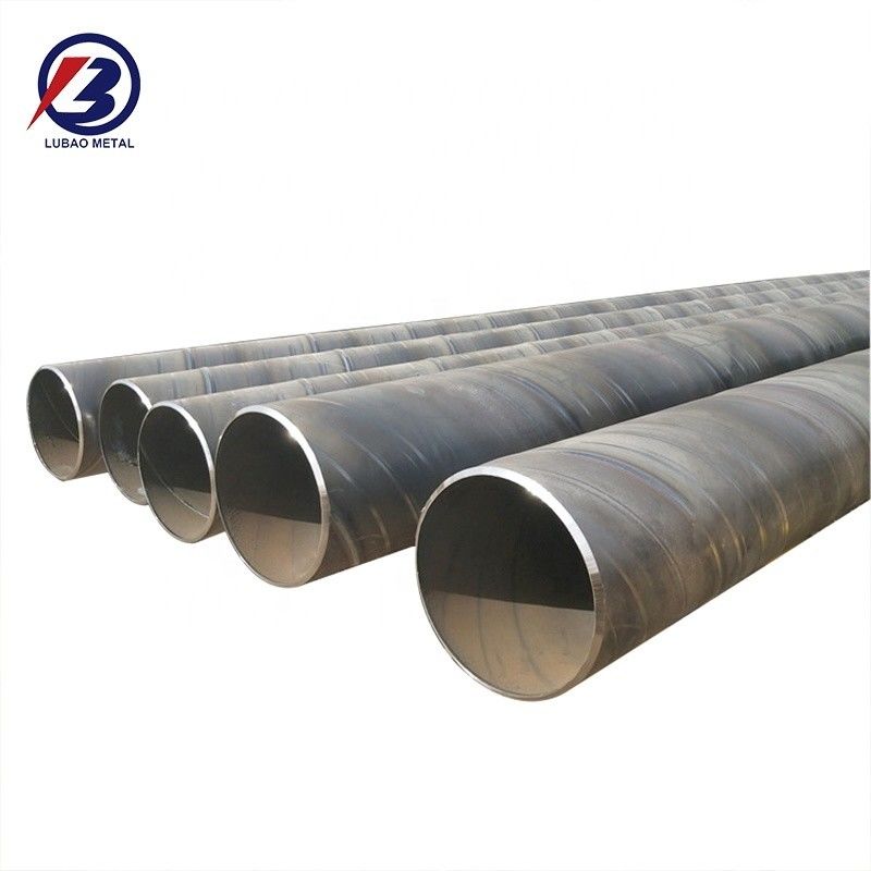 ERW Technique Large Diameter 159mm 3200mm API 5L Spiral Welded Carbon Steel Pipe with Plastic Pipe Cap End Protector