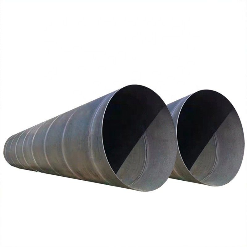 Plastic Pipe Cap End Protector Hot Rolled Hollow Carbon Pipe 12m Large Diameter SSAW Steel Pipe for Gas