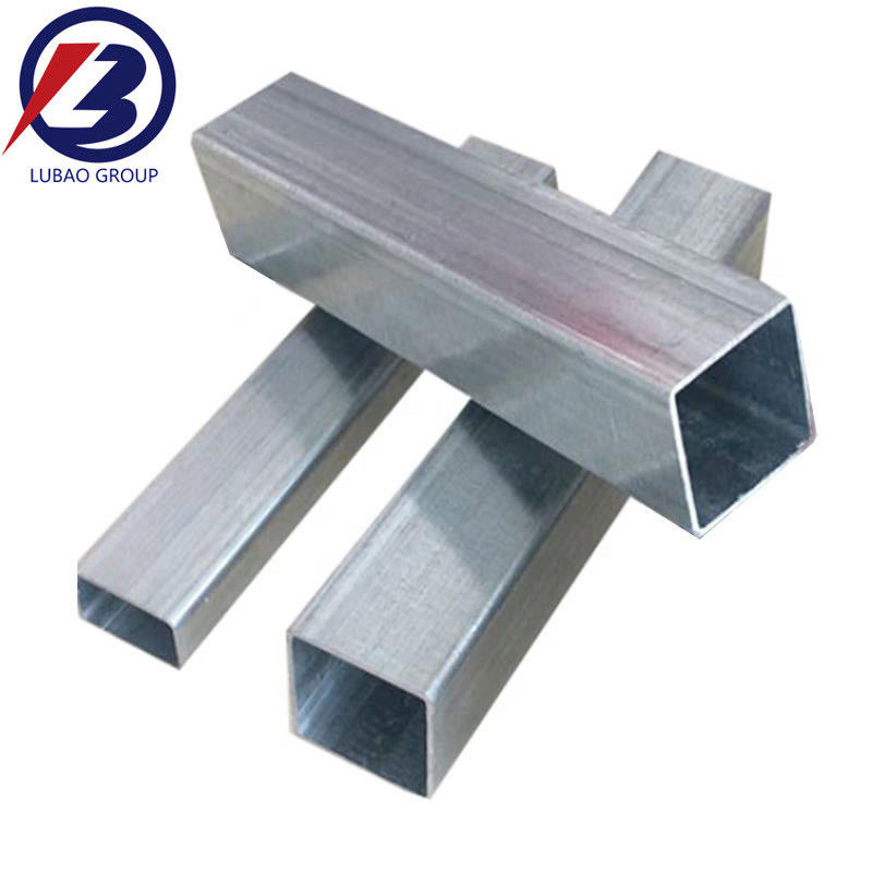 Square Welded Pipe Non-Secondary 19*19-400*400mm Hot Dipped Galvanized Steel Pipe Rectangular Square Hollow Section
